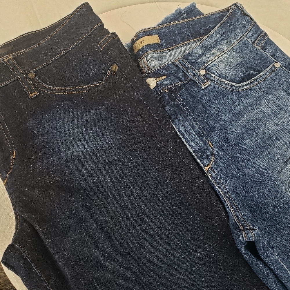 Lot of 2 Pair of Joe's Jeans Skinny Jeans Sz 27